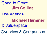 A Comparison of Jim Collins', Michael Hammer's Books and ValueSpace - please click here
